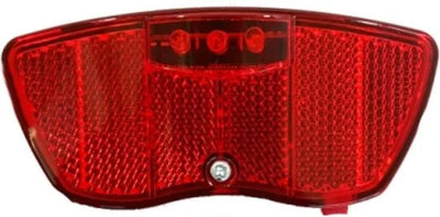 Tom Achterlicht Er5b Led Batterij Bagagedrager Rood