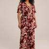WE Fashion Dames jumspuit met dessin - Curve