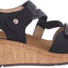 Wolky Sandalen La Jolla zwart leer