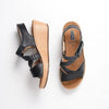 Wolky Sandalen La Jolla zwart leer