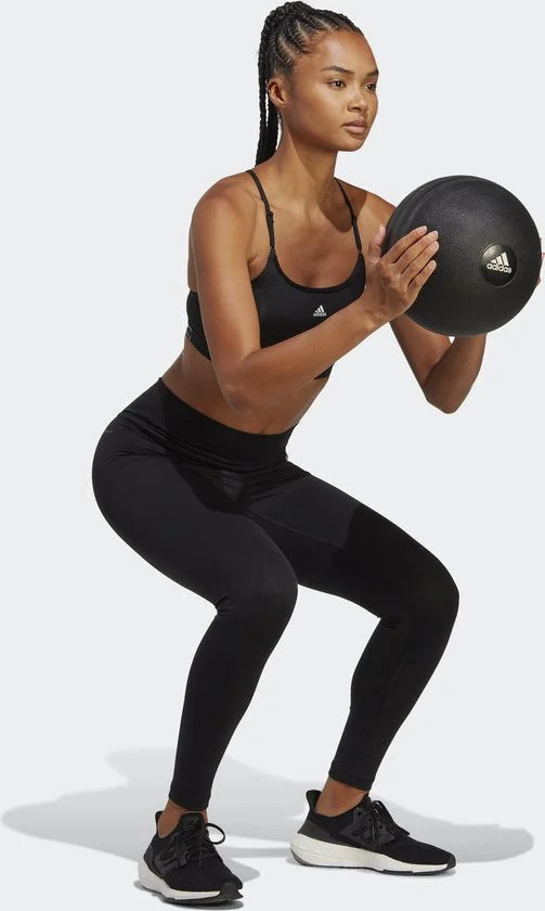 adidas Performance Training Essentials High-Waisted 7/8 Legging - Dames - Zwart- S