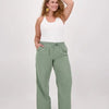 Groene Broek/Pantalon van Je m'appelle - Dames - Plus Size - 46 - 4 maten beschikbaar