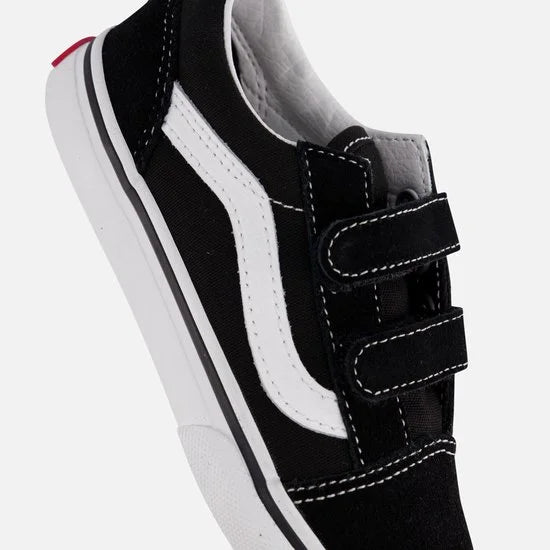 Vans Old Skool V Sneakers Kinderen - Black