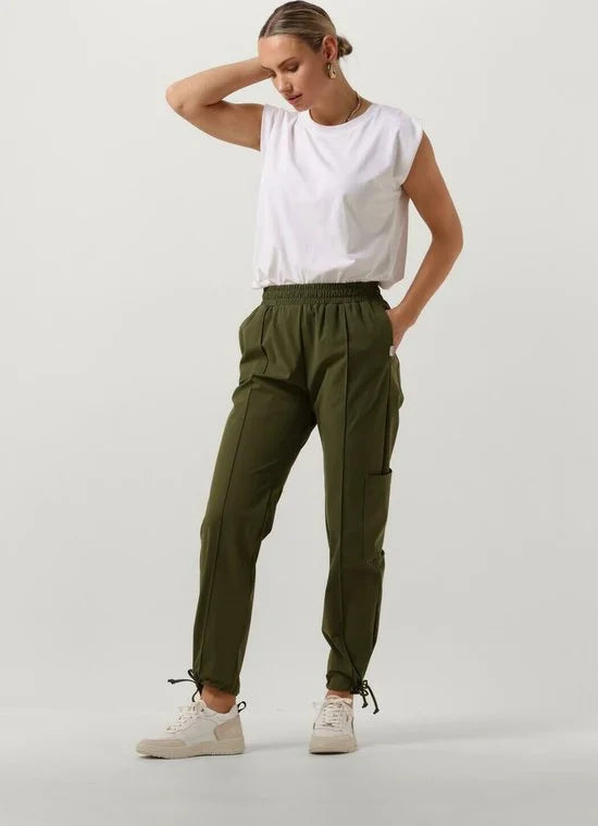 Penn & Ink Trousers Dames - Chino - Pantalon - Groen - Maat 42