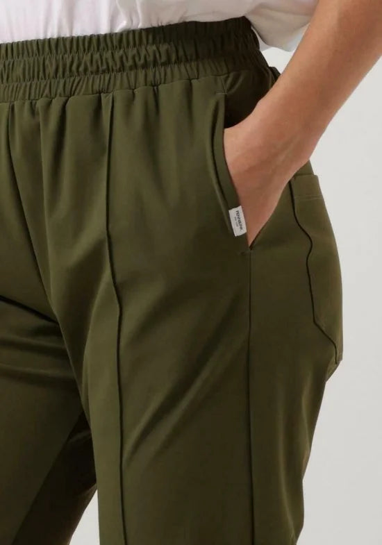 Penn & Ink Trousers Dames - Chino - Pantalon - Groen - Maat 42