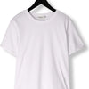 MSCH Copenhagen Mschterina Organic Tee Tops & T-shirts Dames - Shirt - Ecru - Maat L/XL