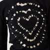 GARCIA Meisjes Chest print T-shirt Zwart Long mouw - Maat 140/146