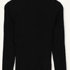 Selected Femme Slfcostina Ls Knit Rib Rollnec Truien & vesten - Zwart