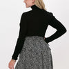 Selected Femme Slfcostina Ls Knit Rib Rollnec Truien & vesten - Zwart