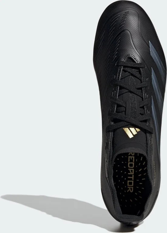 adidas Performance Predator League Firm Ground Voetbalschoenen - Unisex - Zwart- 45 1/3