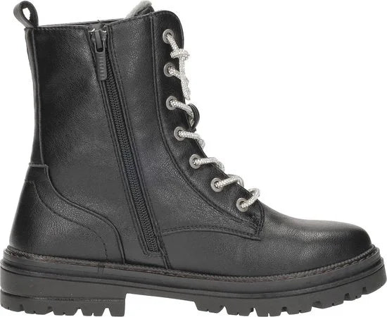 Mustang Veterschoenen Hoog Veterschoenen Hoog - zwart - Maat 40