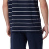 Schiesser heren shortama - blauw gestreept -  Maat XXXXXL