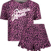 Vingino Pyjama Waranda Meisjes Pyjamaset - Floral lilac - Maat 116