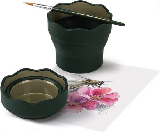 Faber-Castell watercup - Clic & Go - donkergroen - FC-181520