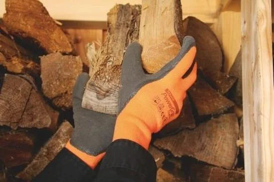 Towa Winter Werkhandschoen Powergrab Thermo Oranje - maat 9 - L