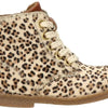 Nelson Kids meisjes veterboot - Beige multi - Maat 25