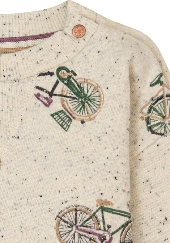 Noppies Sweater Garidech long sleeve allover print Jongens Trui - Maat 62