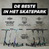 Stunt Scooter Stuntstep Genesis Pro X - Zwart/Blauw