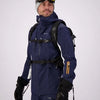 Cortazu Mountain Hard Shell Jas  Limited Edition Donker Blauw | Men warme outdoor jas waterdicht & winddicht met capuchon