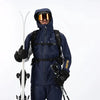Cortazu Mountain Hard Shell Jas  Limited Edition Donker Blauw | Men warme outdoor jas waterdicht & winddicht met capuchon