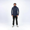 Cortazu Mountain Hard Shell Jas  Limited Edition Donker Blauw | Men warme outdoor jas waterdicht & winddicht met capuchon
