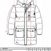 Cappuccino Italia - Heren Jas winter Hooded Winter Jacket Navy - Blauw - Maat XXL