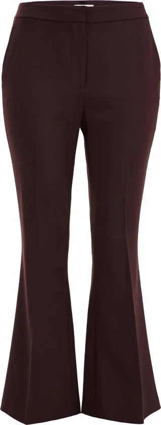 WE Fashion Dames flared pantalon - Curve