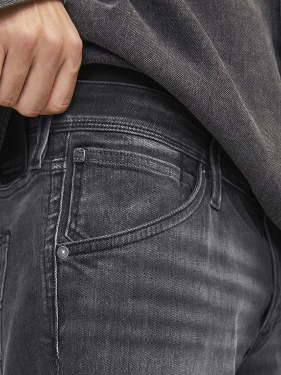 JACK & JONES Glenn Fox slim fit - heren jeans - zwart denim