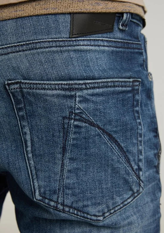 Chasin' Jeans Slim-fit jeans IGGY Trail Blauw Maat W31L34