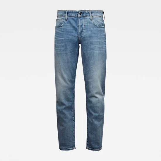 G-Star Raw 3301 Regular Tapered Jeans Heren - Broek - Lichtblauw - Maat 30/30
