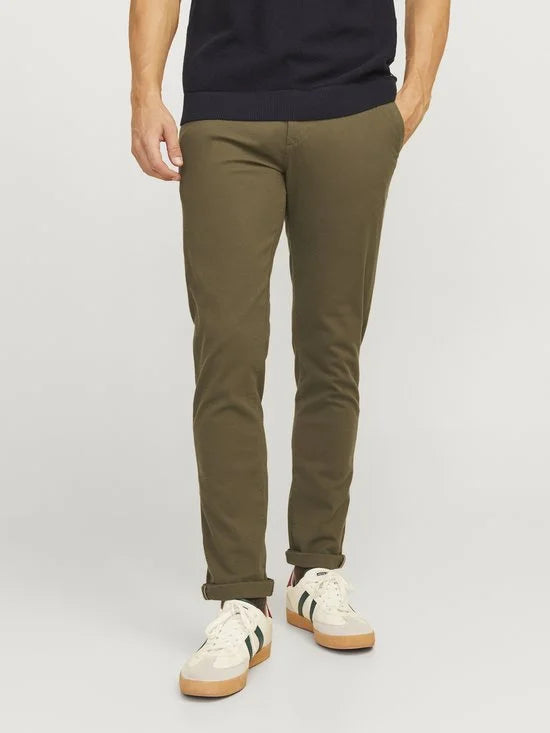 JACK & JONES Marco Fury slim fit - heren chino - groen