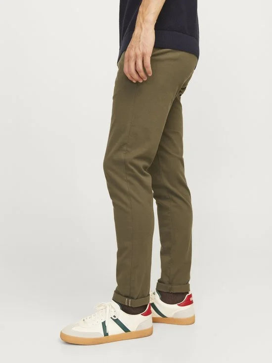 JACK & JONES Marco Fury slim fit - heren chino - groen