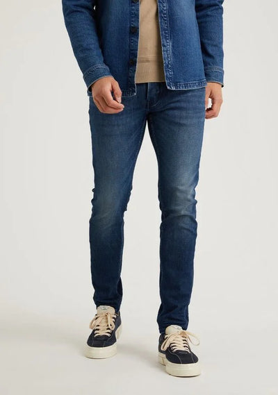 Chasin' Jeans Slim-fit jeans EGO Antares Blauw Maat W31L30