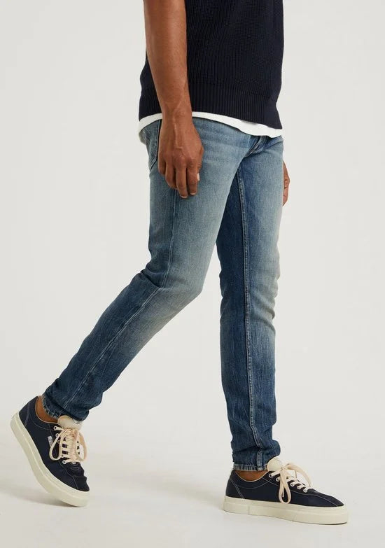 Chasin' Jeans Slim-fit jeans EGO Orbit Blauw Maat W30L32