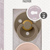Fopspenen - 6-18 mnd, T2 (Dark Oak & Blush)