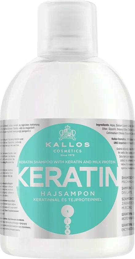 Kallos - Keratin Shampoo - 1000ml