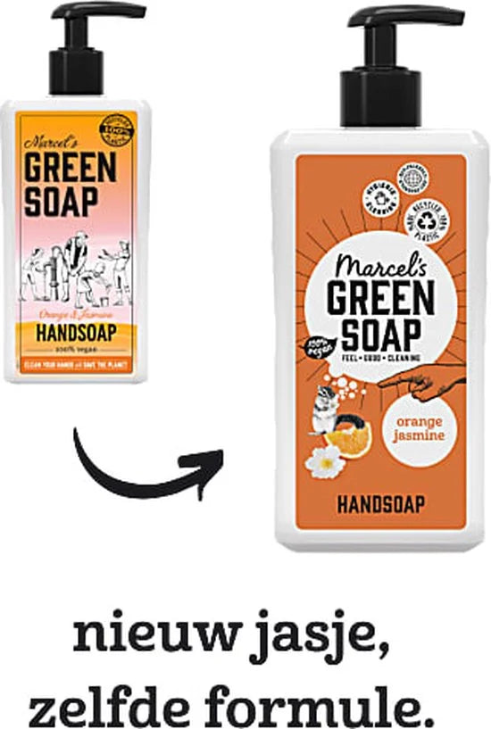 Handzeep Orange & Jasmijn 500ml