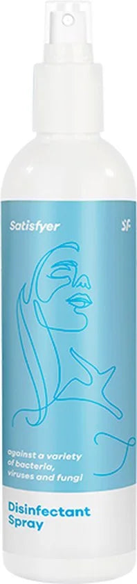 Satisfyer Women desinfectiespray, 300 ml, alcoholvrije formule, perfect voor alle Satisfyer-speeltjes, zachtaardig