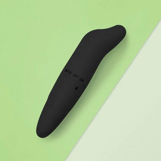 Mini vibrator 12.5 cm EIS | Sex toy voor vrouwen | Vibrator met gebogen top | Rustige vibraties voor erotische clitoris stimulatie | Sex toy kleine m