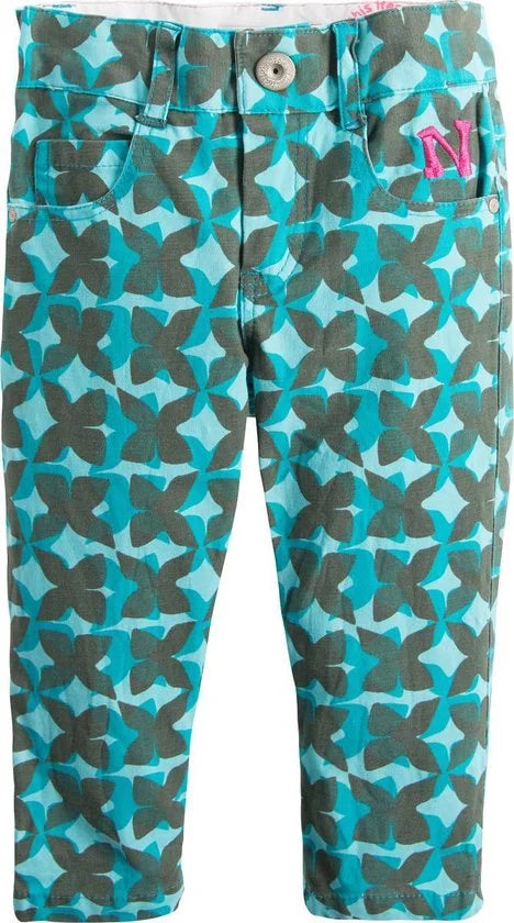 Noppies Unisexbroek - Turquoise - Maat 74