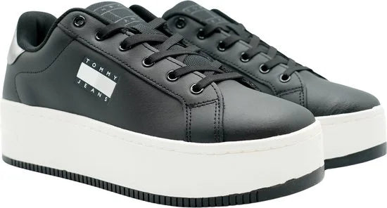 Tommy Hilfiger TJW Flatform Dames Sneaker - Warm Stone - Maat 39
