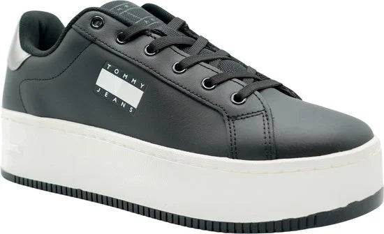 Tommy Hilfiger TJW Flatform Dames Sneaker - Warm Stone - Maat 39