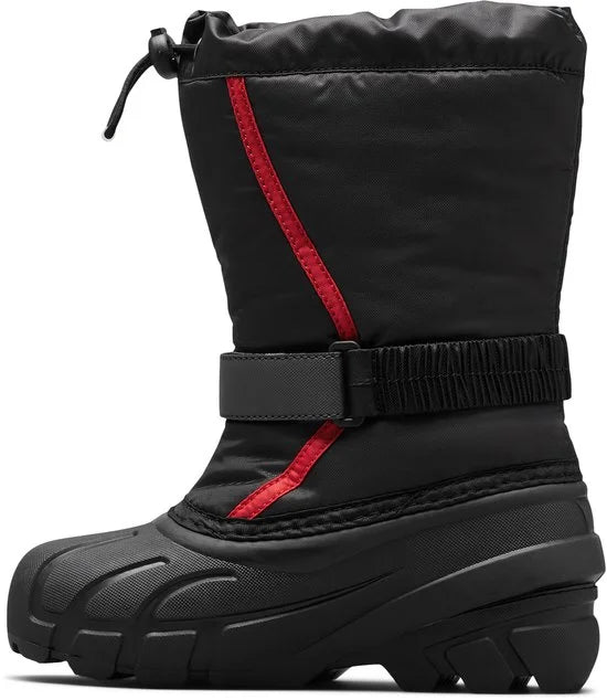 Sorel YOUTH FLURRY™ BOOT Youth Unisex Snowboots - Black, Bright Red - Maat 34