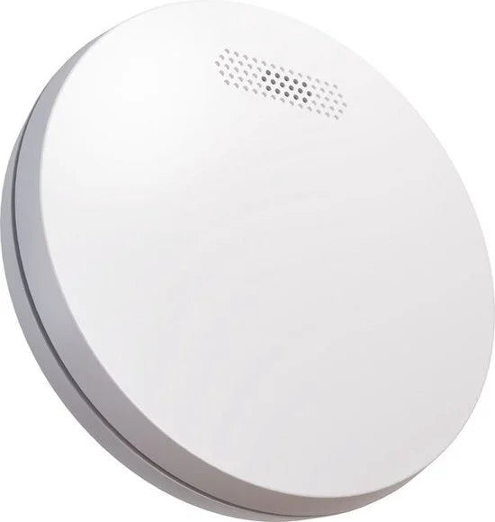 Easeware ES-1 Ultra Dunne Rookmelder met 10 jaar batterij - Inclusief Schroefoze Montage - Brandmelder - Rookdetector - Voldoet aan Norm