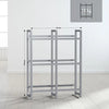 CLP Stack Krattenrek - Zwaar - roestvrij staal 116x91x31 cm