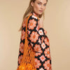 Geisha Blazer Blazer 45050 32 Orange/pink/black Dames Maat - XS
