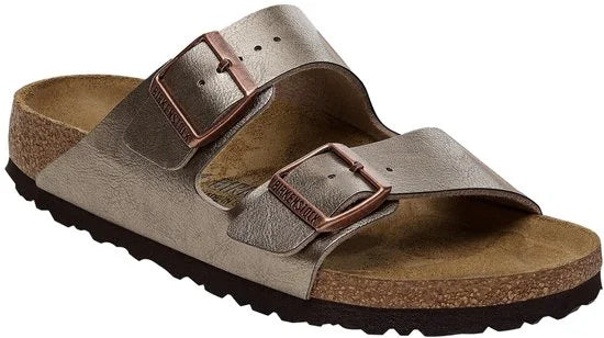 Birkenstock -Dames - brons - slippers & muiltjes - maat 40