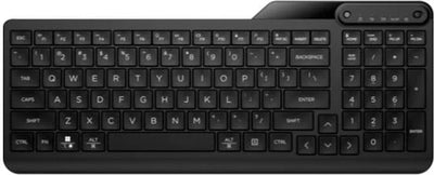 HP 475 - Toetsenbord - Dual-mode - draadloos - 2.4 GHz, Bluetooth 5.3 - Zwart