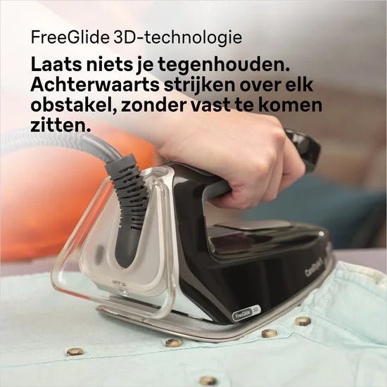 Braun CareStyle 5 IS5249BK - Stoomgenerator - Lichtgewicht Strijkijzer - Groot Waterreservoir - Zwart