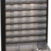 Raaco Ladekast met 44 lades - Metalen Assortimentskast - Opbergsysteem voor o.a. schroeven en bouten - Kan aan de muur bevestigd worden - Incl. 10 tu